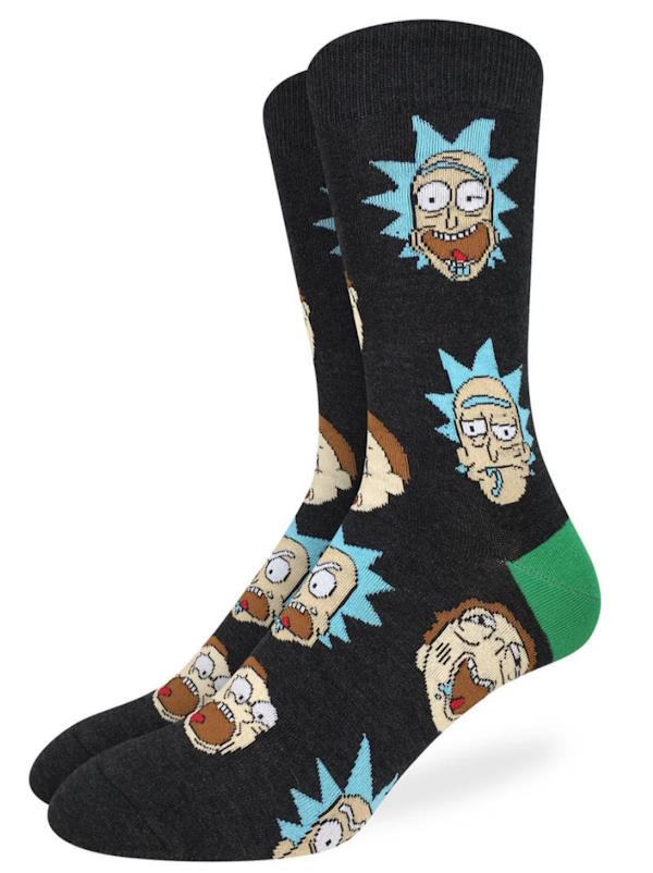 rick and morty-socks